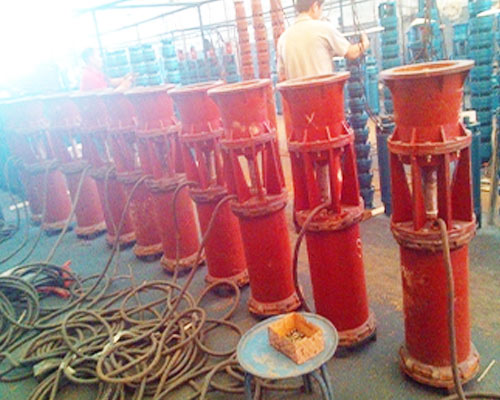 axial flow submersible pump